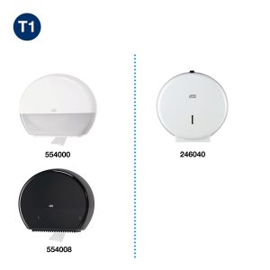 Tork toalettpapír Jumbo Advanced (T1) (2 rétegű, fehér, 380 m, 6 tek./#)