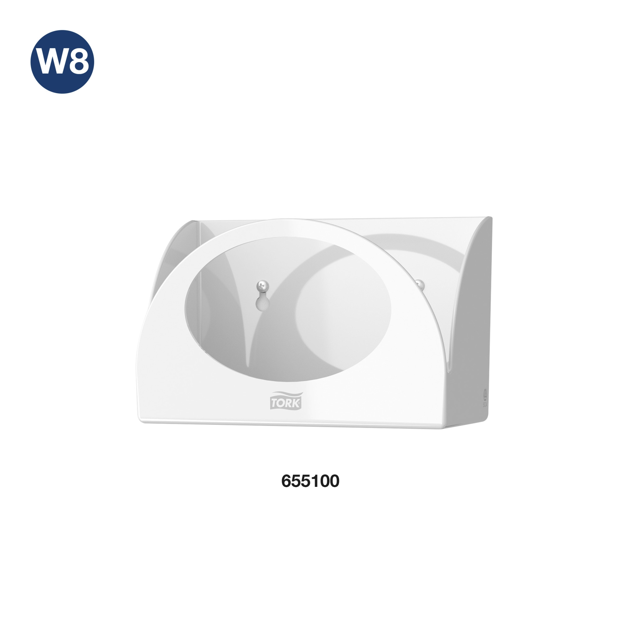 Tork 2 in 1 súroló- és tisztítókendő, 1 rétegű (45db/csg, 8csg/#) (W8) - Image 12