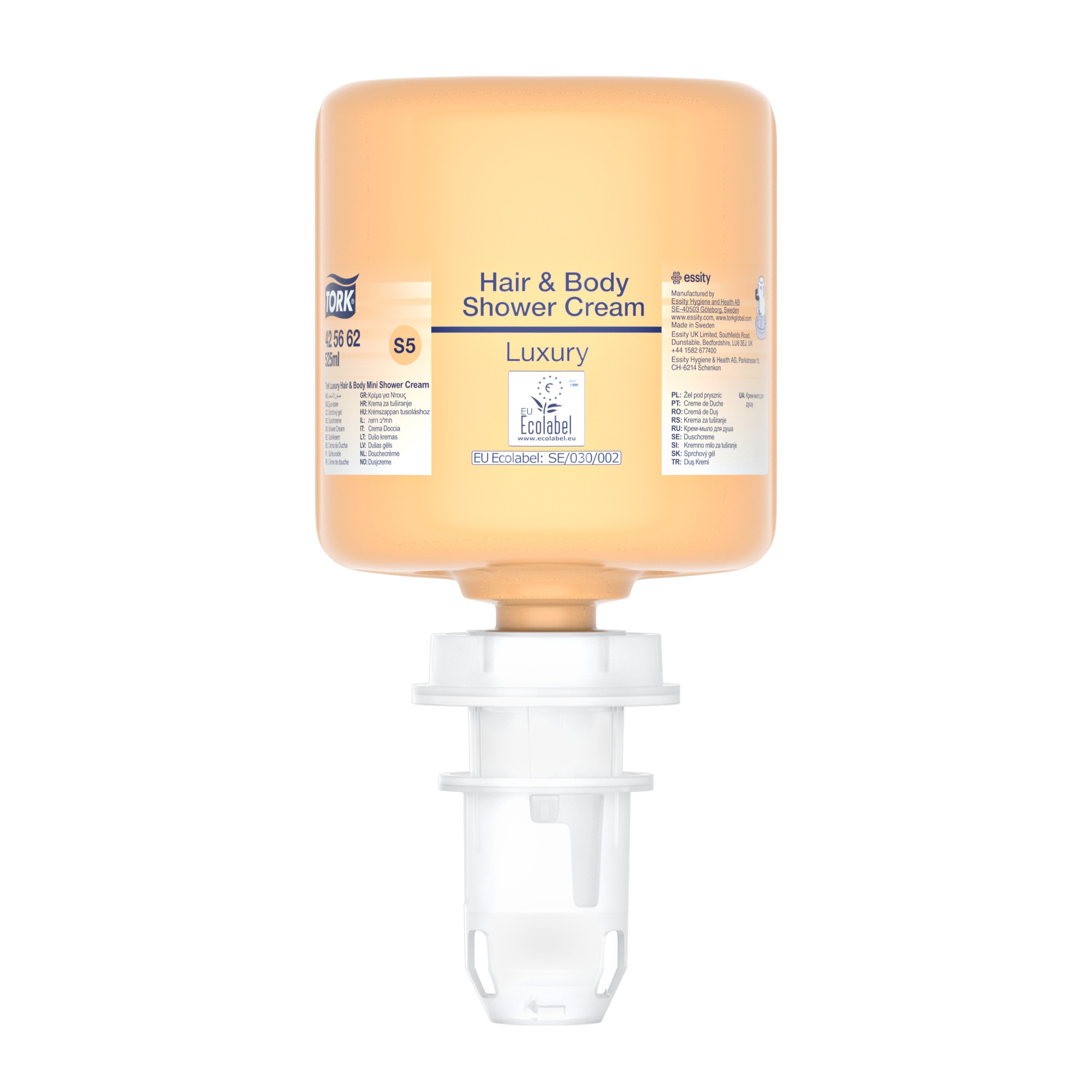 Tork krémtusfürdő és sampon Premium mini luxus (S5) (0,525 l/db, 8 db/#) - Image 4