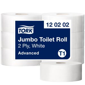 Tork toalettpapír Jumbo Universal (T1) (2 rétegű, fehér, 280 m, 6 tek/#)