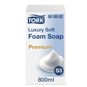 Tork habszappan Premium, luxus (S3) (800 ml, 4 db/#)