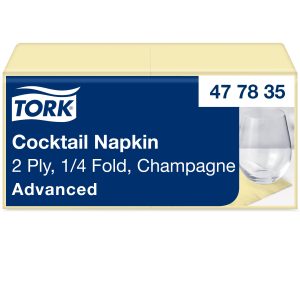 Tork szalvéta Advanced -koktél- 24/2 pezsgő (12x200 db/#)