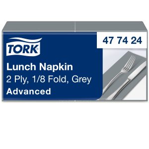 Tork szalvéta Advanced 33/2 szürke (1/8) (10x200 db/#)