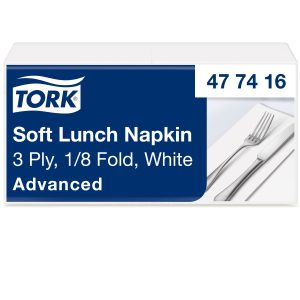 Tork szalvéta Advanced 33/3 fehér (1/8) (10x150 db/#)