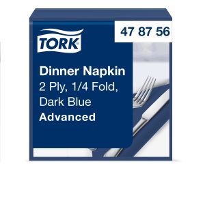 Tork szalvéta Advanced 40/2 sötétkék (12x150 db/#)