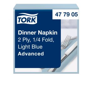 Tork szalvéta Advanced 40/2 világoskék (12x150 db/krt)