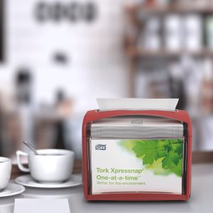 Tork adagoló Xpressnap szalvétához -asztali- (N4) piros