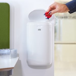 Tork adagoló hulladékgyüjtő 5L. mini, fehér (B3)