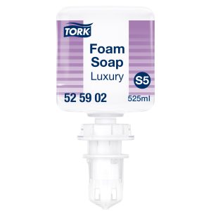 Tork habszappan Premium Luxus Soft -mini- illatosított (S5) (0,525 l, 8 db/#)