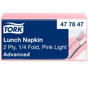 Tork szalvéta Advanced 33/2 halvány rózsaszín (10x200 db/#)
