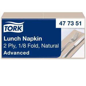 Tork szalvéta Advanced 33/2 natúr (1/8) (10x200 db/#)