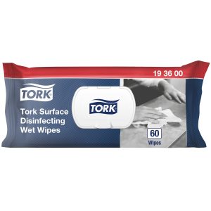 Tork Tork felületfertőtlenítő nedves tisztítókendő (W20)