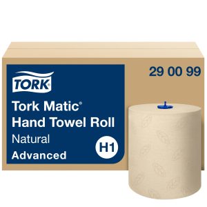 Tork kéztörlő Matic tekercses Advanced natúr (H1) (2 rét. 150 m/tek, 6 tek/#)