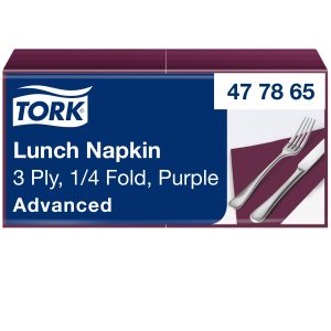 Tork szalvéta Advanced 33/3 bíbor (10x150 db/#)
