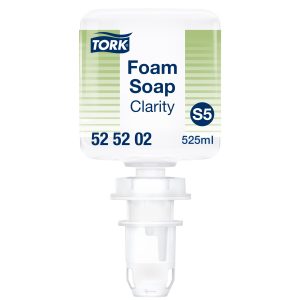 Tork habszappan tiszta (Clarity) -mini- (S5) (0,525 l, 8 db/#)