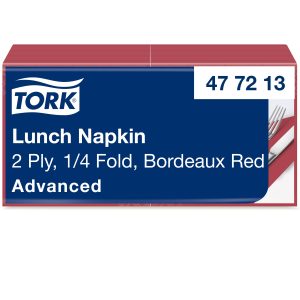 Tork szalvéta Advanced 33/2 bordó (10x200 db/#)