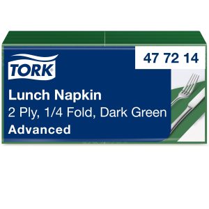 Tork szalvéta Advanced 33/2 sötétzöld  (10x200 db/#)