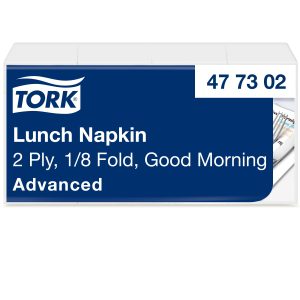 Tork szalvéta Advanced -speciális- 33/2 (1/8) Jó reggelt  (10x200 db/#)